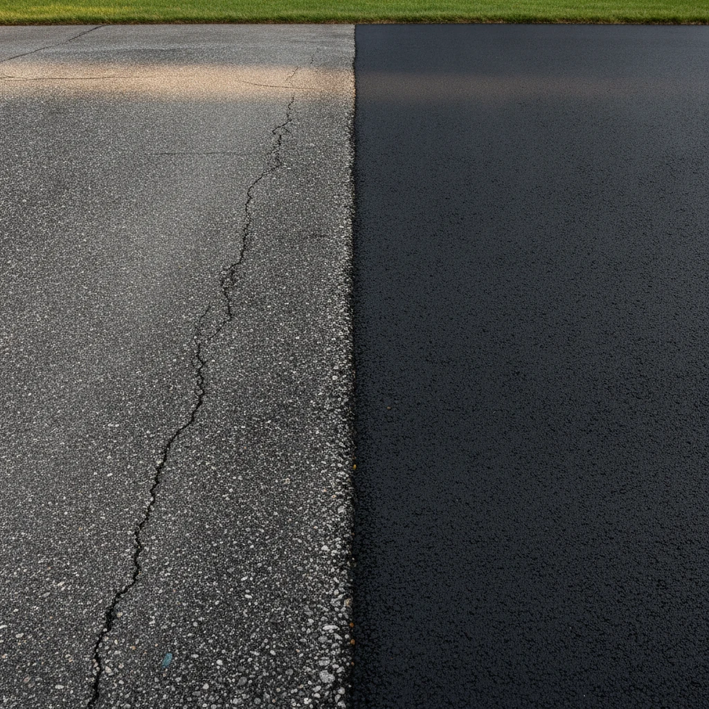 Resurface or Replace an Asphalt Driveway? The Cost Math
