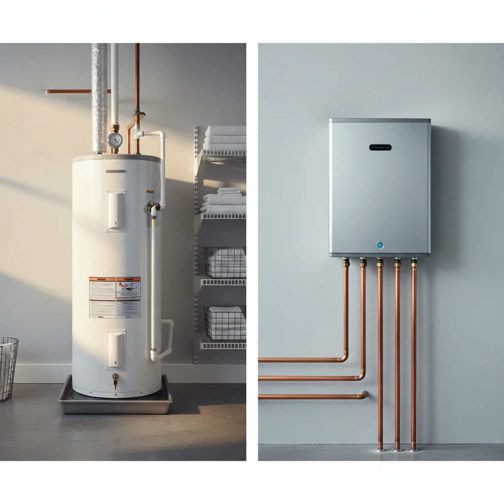 Tank vs Tankless Water Heater: Full Cost Comparison 2026