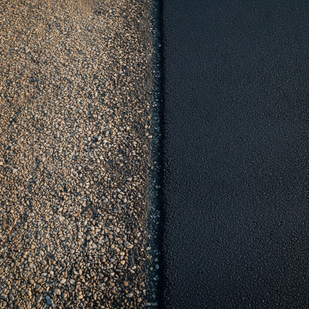 Tar-and-Chip vs Asphalt Driveway: Real Cost Per Year