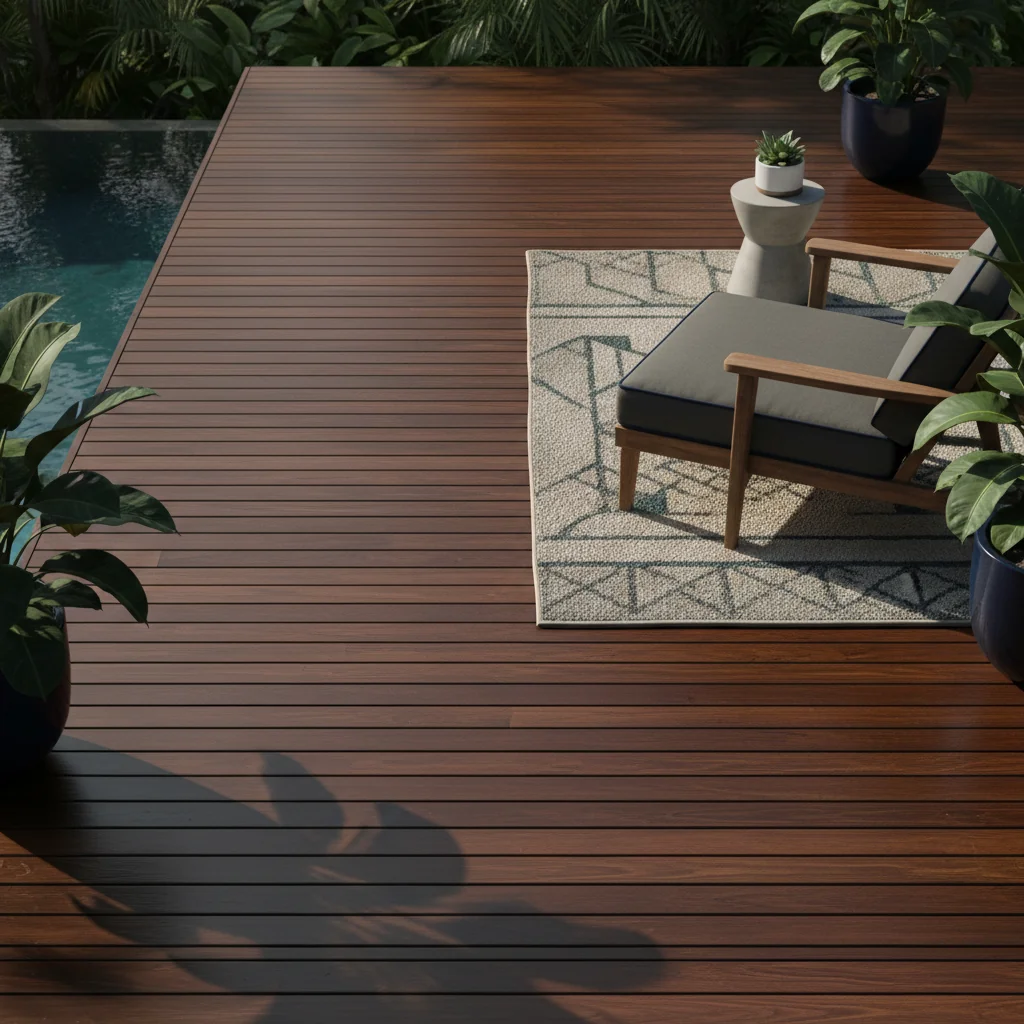Ipe tropical hardwood deck boards